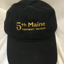 Fifth Maine Museum black baseball cap