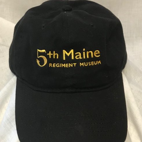 Fifth Maine Museum black baseball cap